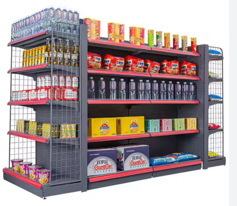 الرفوف والعارضات